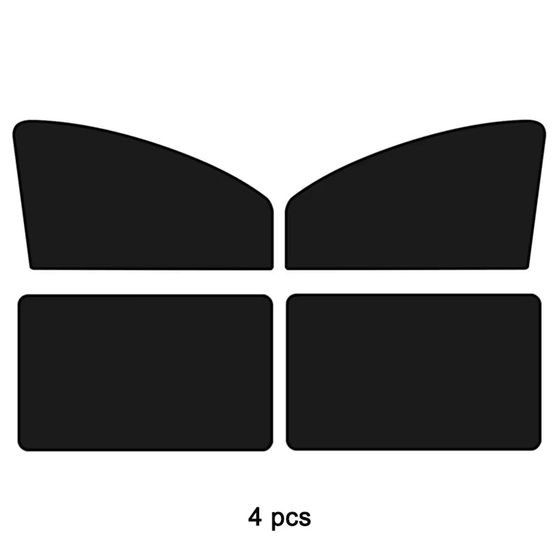 Magnetic Car Sunshade Side Window Cover Sun Visor Summer Protection Window Curtain Cover for Front Rear Auto Accessories