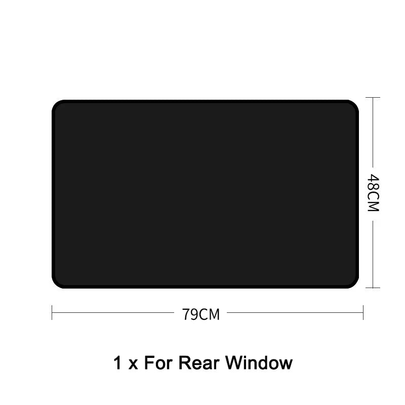 Magnetic Car Sunshade Side Window Cover Sun Visor Summer Protection Window Curtain Cover for Front Rear Auto Accessories
