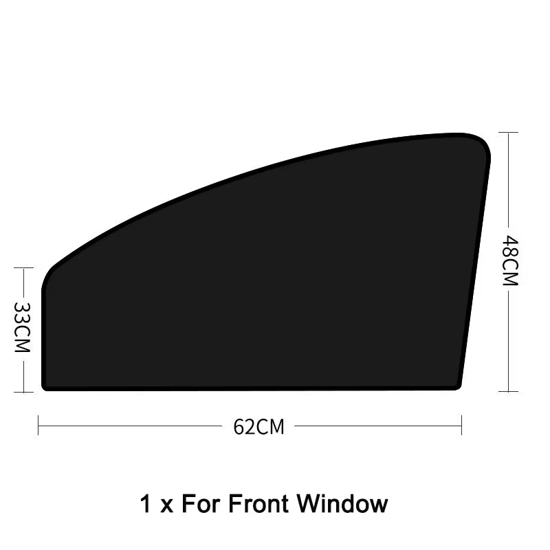 Magnetic Car Sunshade Side Window Cover Sun Visor Summer Protection Window Curtain Cover for Front Rear Auto Accessories
