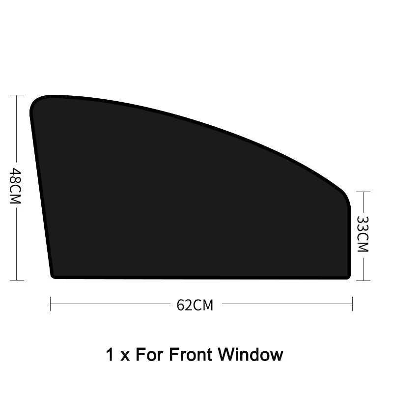 Magnetic Car Sunshade Side Window Cover Sun Visor Summer Protection Window Curtain Cover for Front Rear Auto Accessories