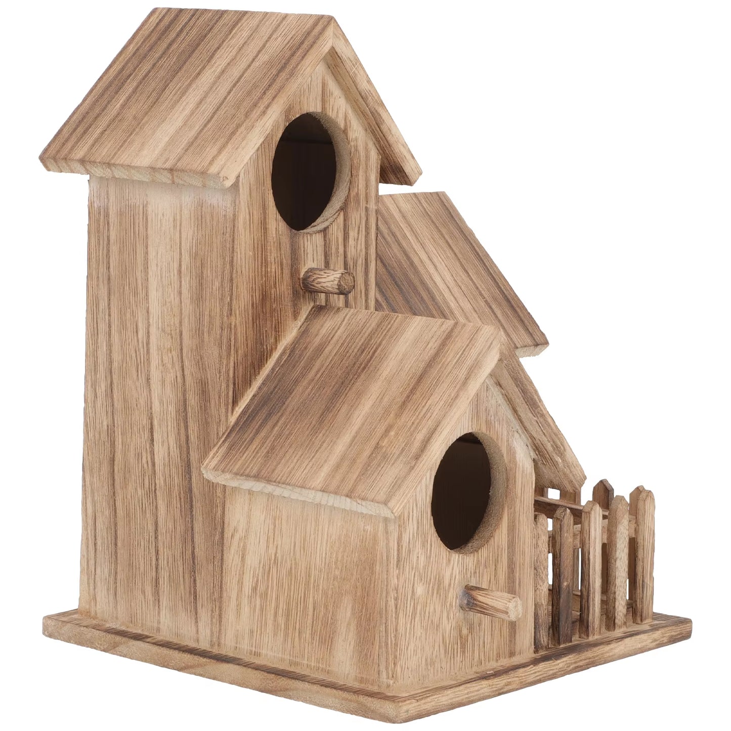 Cockatiel Nesting House Outdoor Bird House Outdoor Garden Bird House Wood Parakeet Nest Standing Feeder outside Toys Outdoor